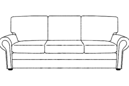 Portland Leather 4 Sofa Bed