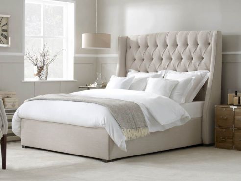 Austen Super King Bed - Cantare Ivory