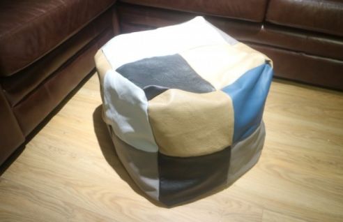 Patchwork Cube Beanbag - 24 panel