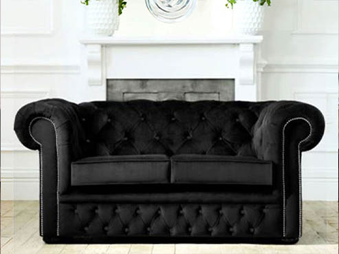 Darlington Fabric Chesterfield Sofa Bed